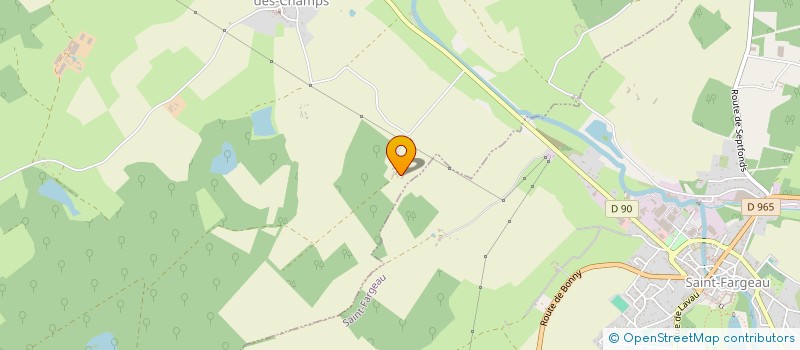 localisation de l'entreprise SCI DU BUISSON  SAINT-MARTIN-DES-CHAMPS