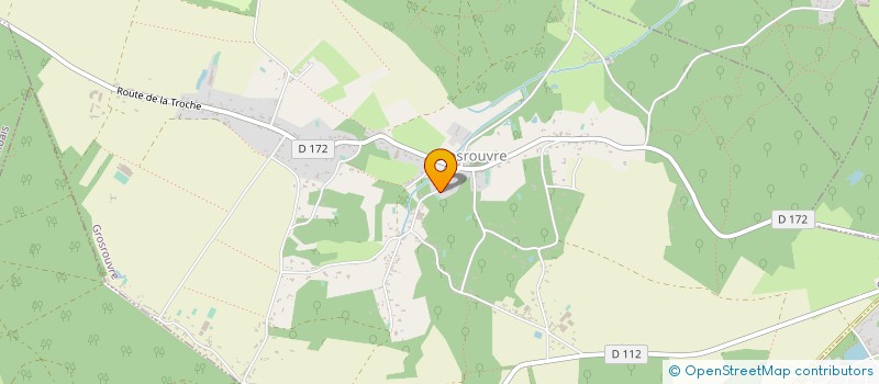 localisation de l'entreprise SCI DU BUISSON DE GROSROUVRE  GROSROUVRE