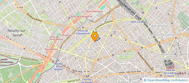 localisation de l'entreprise SCI DU BUISSON MESLIN  PARIS