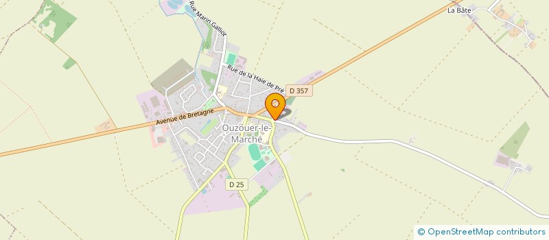 localisation de l'entreprise SCI DU BUISSON ROND  BEAUCE LA ROMAINE