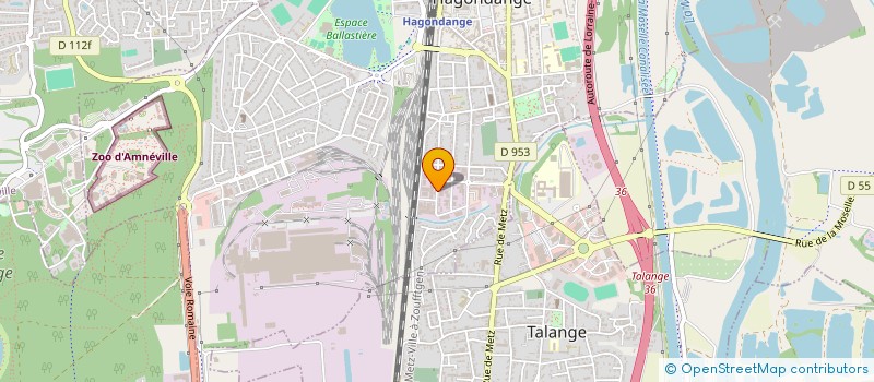localisation de l'entreprise SCI DU BUNER à HAGONDANGE