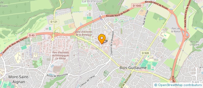 localisation de l'entreprise SCI DU BUQUET à BOIS-GUILLAUME