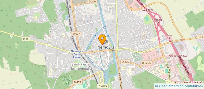 localisation de l'entreprise SCI DU BUREAU  NEMOURS