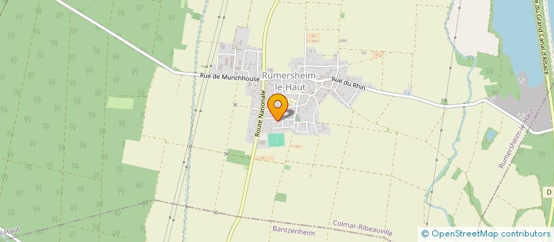 localisation de l'entreprise SCI DU BURGHOF  RUMERSHEIM-LE-HAUT