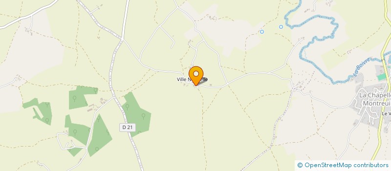 localisation de l'entreprise SCI DU BURON  BOIVRE-LA-VALLEE