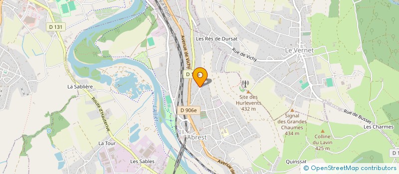 localisation de l'entreprise SCI DU BUSINESS BICENTENAIRE  ABREST