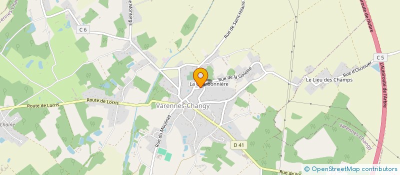 localisation de l'entreprise SCI DU BUSSOY à VARENNES-CHANGY