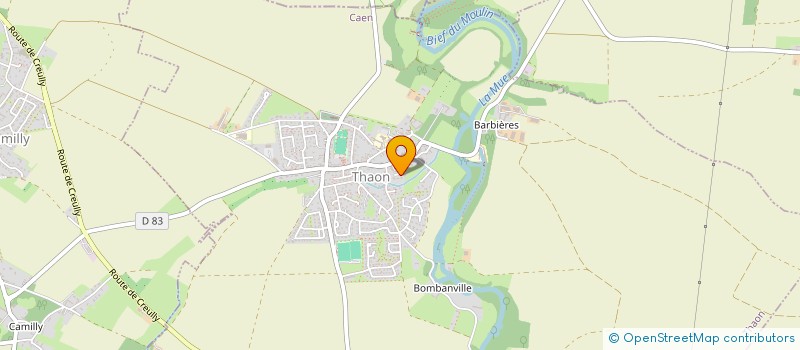 localisation de l'entreprise SCI DU BUSSY LOT 7  THAON