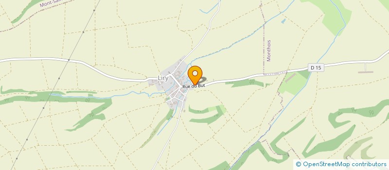 localisation de l'entreprise SCI DU BUT  LIRY