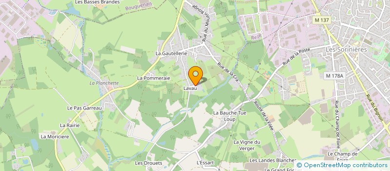 localisation de l'entreprise SCI DU C HATEAU DE ST AIGNAN  SAINT-AIGNAN-GRANDLIEU