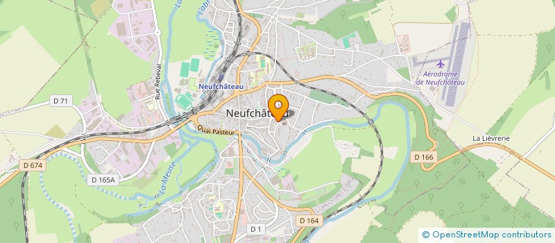 localisation de l'entreprise SCI DU CABINET INFIRMIER ST NICOLAS à NEUFCHATEAU