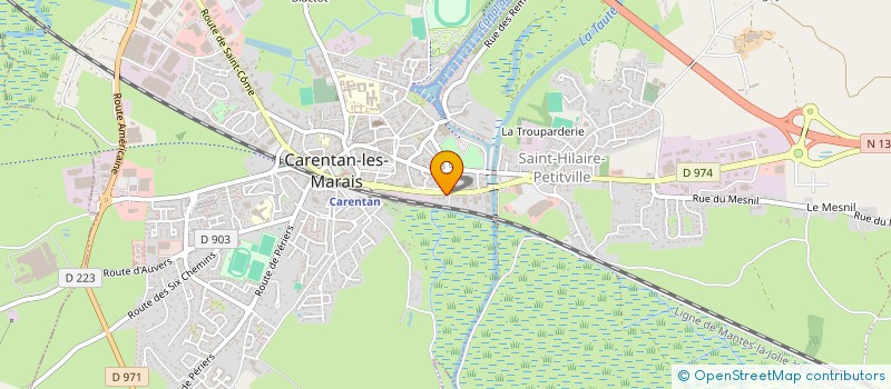 localisation de l'entreprise SCI DU CABLE à CARENTAN-LES-MARAIS