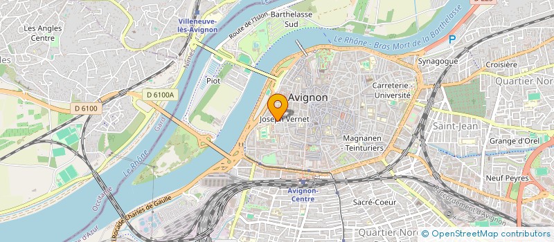 localisation de l'entreprise SCI DU CACHEIPIOU  AVIGNON