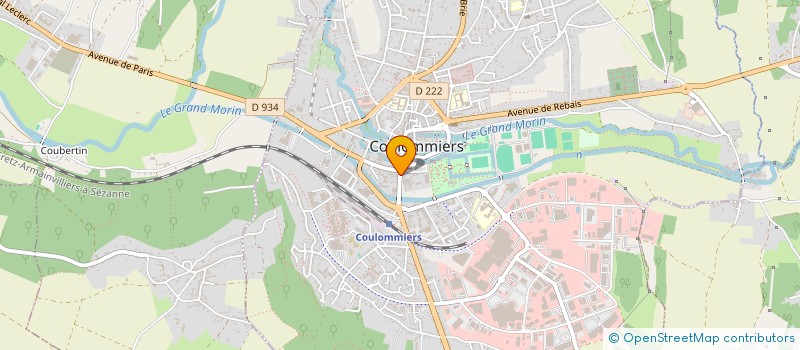 localisation de l'entreprise SCI DU CADRAN à COULOMMIERS