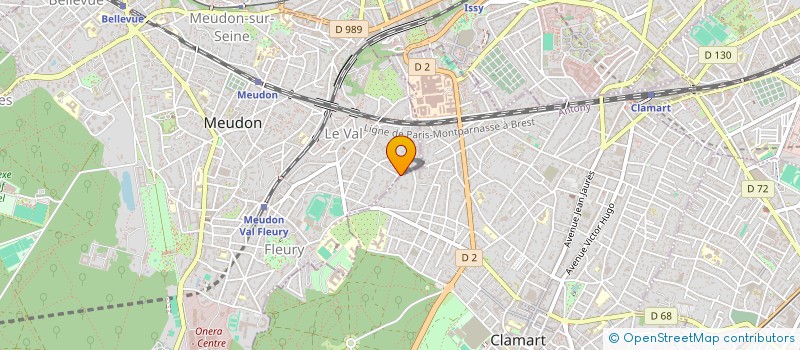 localisation de l'entreprise SCI DU CADUCEE à MEUDON