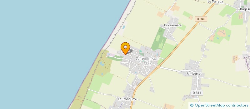 localisation de l'entreprise SCI DU CAFE BLANC  OCTEVILLE-SUR-MER