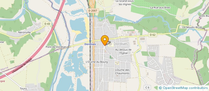localisation de l'entreprise SCI DU CAFE DE LA PLACE à DORDIVES