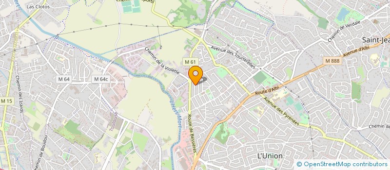 localisation de l'entreprise SCI DU CAILLOU à L'UNION