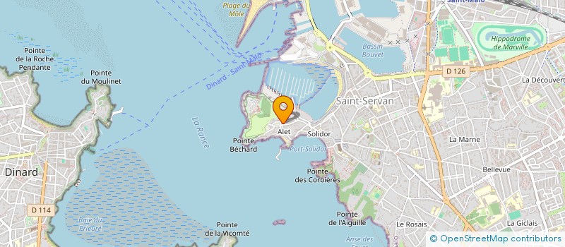 localisation de l'entreprise SCI DU CAILLOU à SAINT-MALO