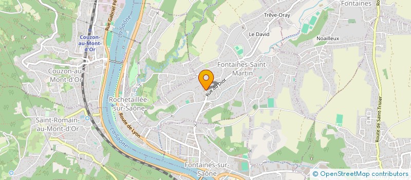 localisation de l'entreprise SCI DU CAILLOUX  FONTAINES-SAINT-MARTIN