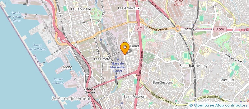 localisation de l'entreprise SCI DU CAIRE à MARSEILLE