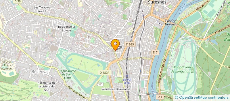localisation de l'entreprise SCI DU CALVAIRE à SURESNES
