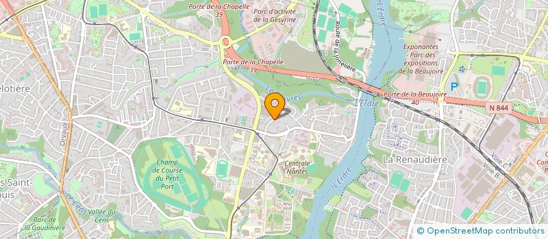 localisation de l'entreprise SCI DU CALVAIRE à NANTES