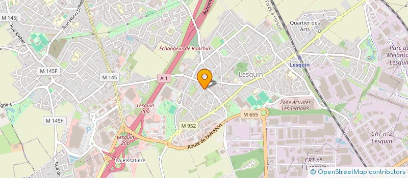 localisation de l'entreprise SCI DU CALVAIRE à LESQUIN