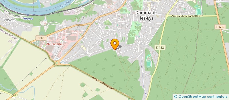 localisation de l'entreprise SCI DU CAMBON à DAMMARIE-LES-LYS