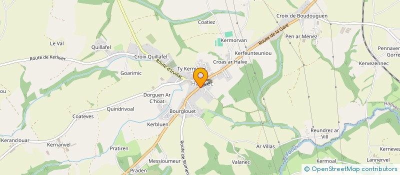 localisation de l'entreprise SCI DU CAMFROUT  HOPITAL-CAMFROUT