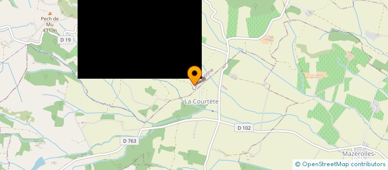 localisation de l'entreprise SCI DU CAMMAS  FENOUILLET-DU-RAZES