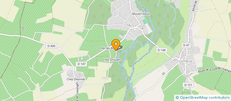 localisation de l'entreprise SCI DU CAMP à ARS
