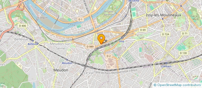 localisation de l'entreprise SCI DU CAMP LAUVAS à ISSY-LES-MOULINEAUX