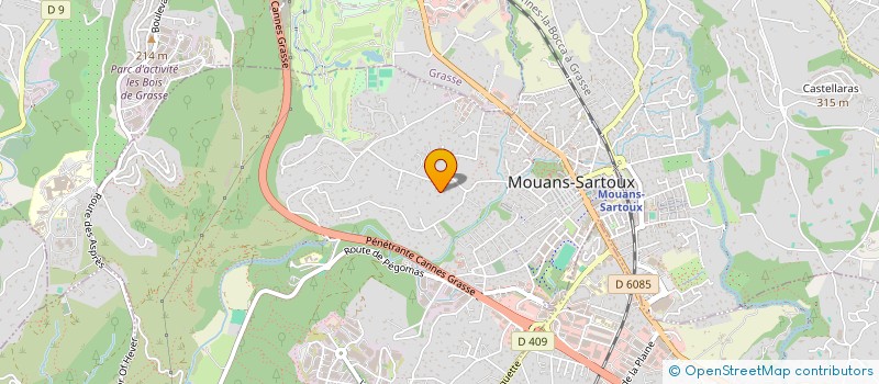 localisation de l'entreprise SCI DU CAMP LOVAS à MOUANS-SARTOUX