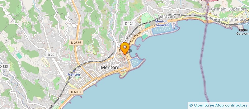 localisation de l'entreprise SCI DU CAMPANIN à MENTON