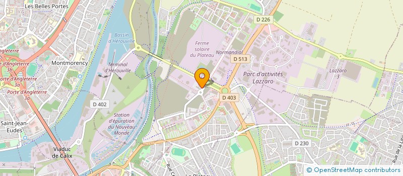 localisation de l'entreprise SCI DU CAMPUS 2  COLOMBELLES