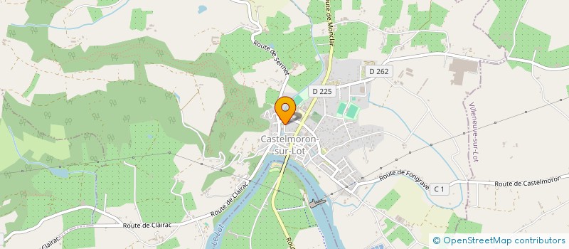 localisation de l'entreprise SCI DU CAMUZOL  CASTELMORON-SUR-LOT