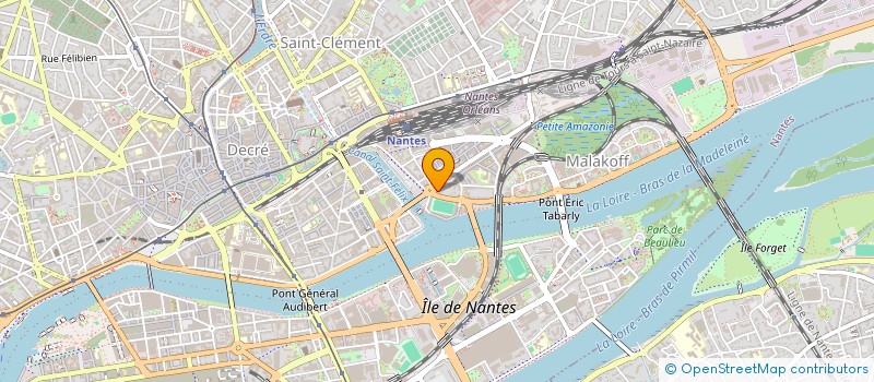 localisation de l'entreprise SCI DU CANAL à NANTES
