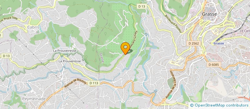 localisation de l'entreprise SCI DU CANAL à GRASSE