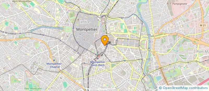 localisation de l'entreprise SCI DU CANAL à MONTPELLIER