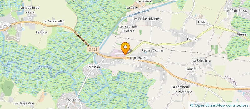 localisation de l'entreprise SCI DU CANAL  ROUANS