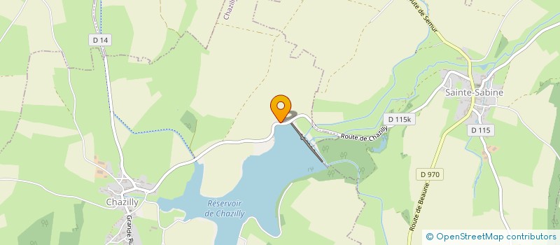 localisation de l'entreprise SCI DU CANAL  POUILLY-EN-AUXOIS