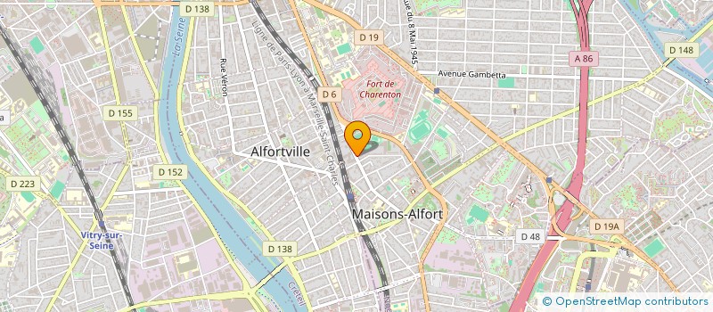 localisation de l'entreprise SCI DU CANAL à MAISONS-ALFORT