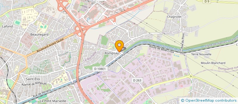 localisation de l'entreprise SCI DU CANAL  PERIGNY