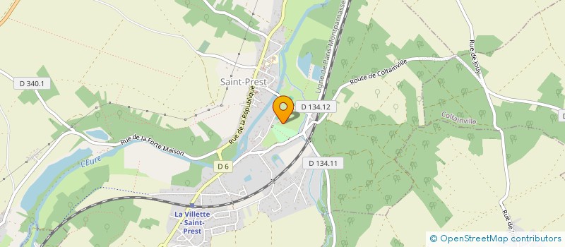 localisation de l'entreprise SCI DU CANAL LOUIS XIV à SAINT-PREST