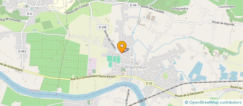 localisation de l'entreprise SCI DU CANPAS  GINESTET