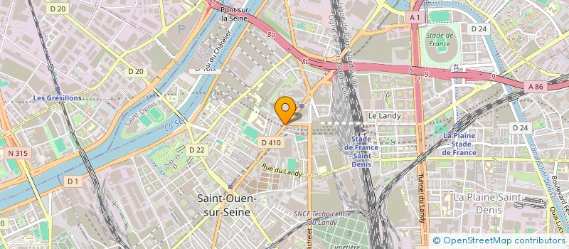 localisation de l'entreprise SCI DU CAP à SAINT-DENIS