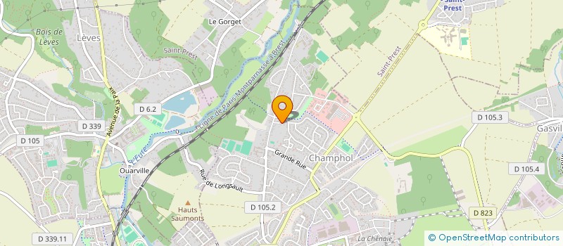 localisation de l'entreprise SCI DU CAP à CHAMPHOL
