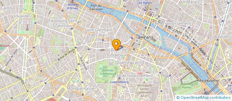 localisation de l'entreprise SCI DU CAP  PARIS