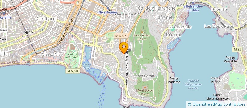 localisation de l'entreprise SCI DU CAP D'EYGN à NICE
